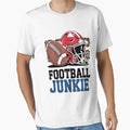 Passion Unleashed Football Junkie T-Shirt - Novelty Apparel Men Women - T-Shirt, Sweatshirt, Hoodie