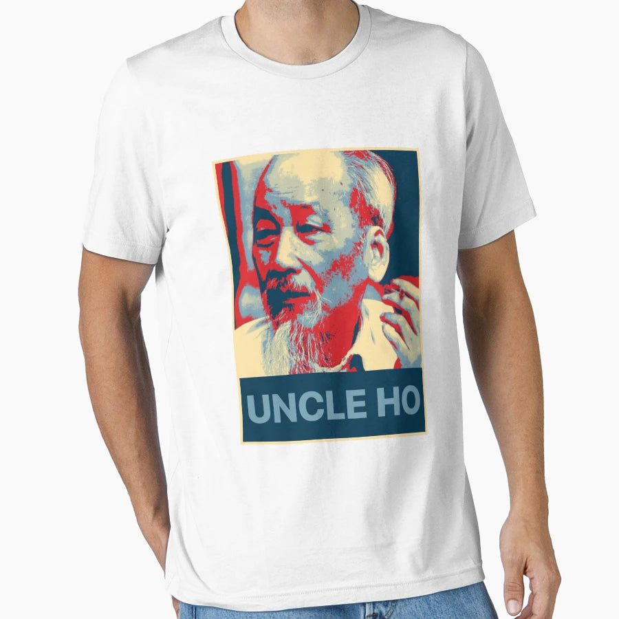 Uncle Ho T-Shirt - Custom Art Print Unisex - T-Shirt, Sweatshirt, Hoodie