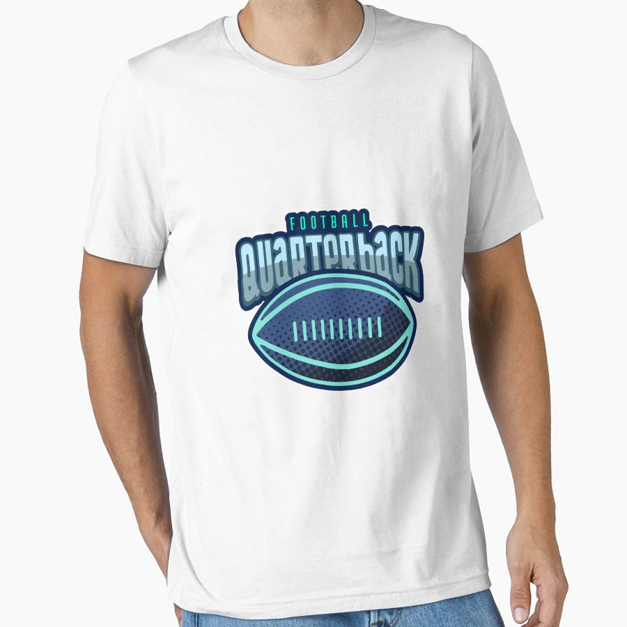 Football Quarterback T-Shirt - Aesthetic Graphic for Adults - T-Shirt, Sweatshirt, Hoodie