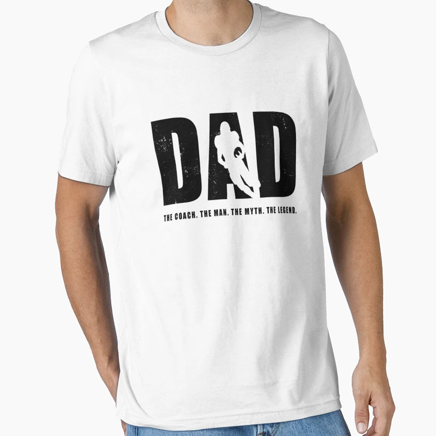 Dad Oach Myth Legend Coaching Lovers T-Shirt - Trendy Graphic Men Women - T-Shirt, Sweatshirt, Hoodie