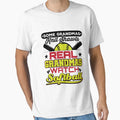 Real Grandmas Watch Softball Softball T-Shirt - Custom Art Print Unisex - T-Shirt, Sweatshirt, Hoodie