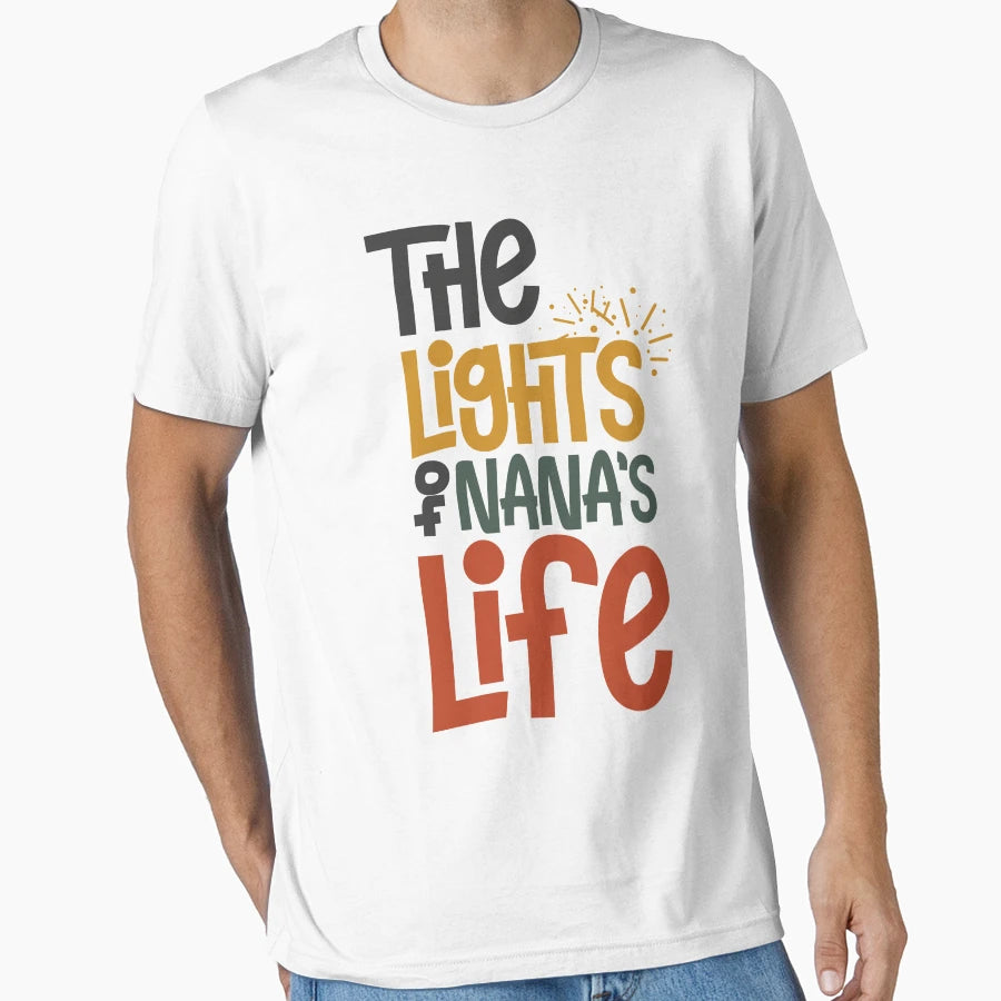 Lights Nanas Life Family Valentines T-Shirt - Novelty Apparel for Adults - T-Shirt, Sweatshirt, Hoodie