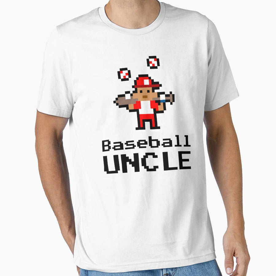 Baseball Uncle T-Shirt - Aesthetic Graphic Unisex - T-Shirt, Sweatshirt, Hoodie