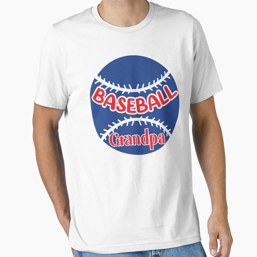 Baseball Grandpa T-Shirt - Graphic Print Men Women - T-Shirt, Sweatshirt, Hoodie