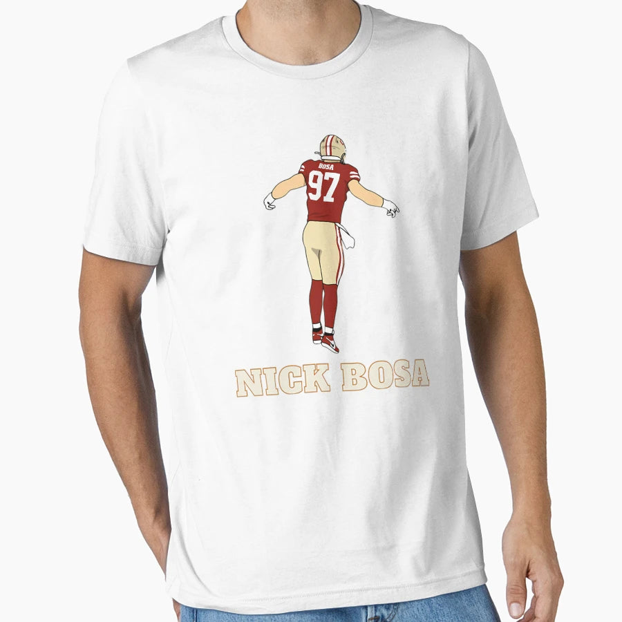 End Defensive Touchdown Player 97 T-Shirt - Trendy Graphic for Adults - T-Shirt, Sweatshirt, Hoodie