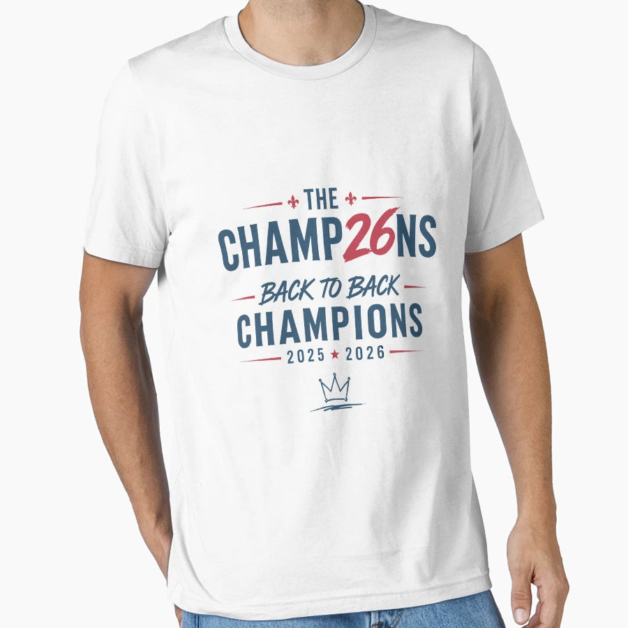 Psg Back To Back Champions 2025 2026 T-Shirt - Streetwear Style Unisex - T-Shirt, Sweatshirt, Hoodie