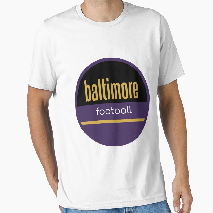 Baltimore Football T-Shirt - Aesthetic Graphic Unisex - T-Shirt, Sweatshirt, Hoodie