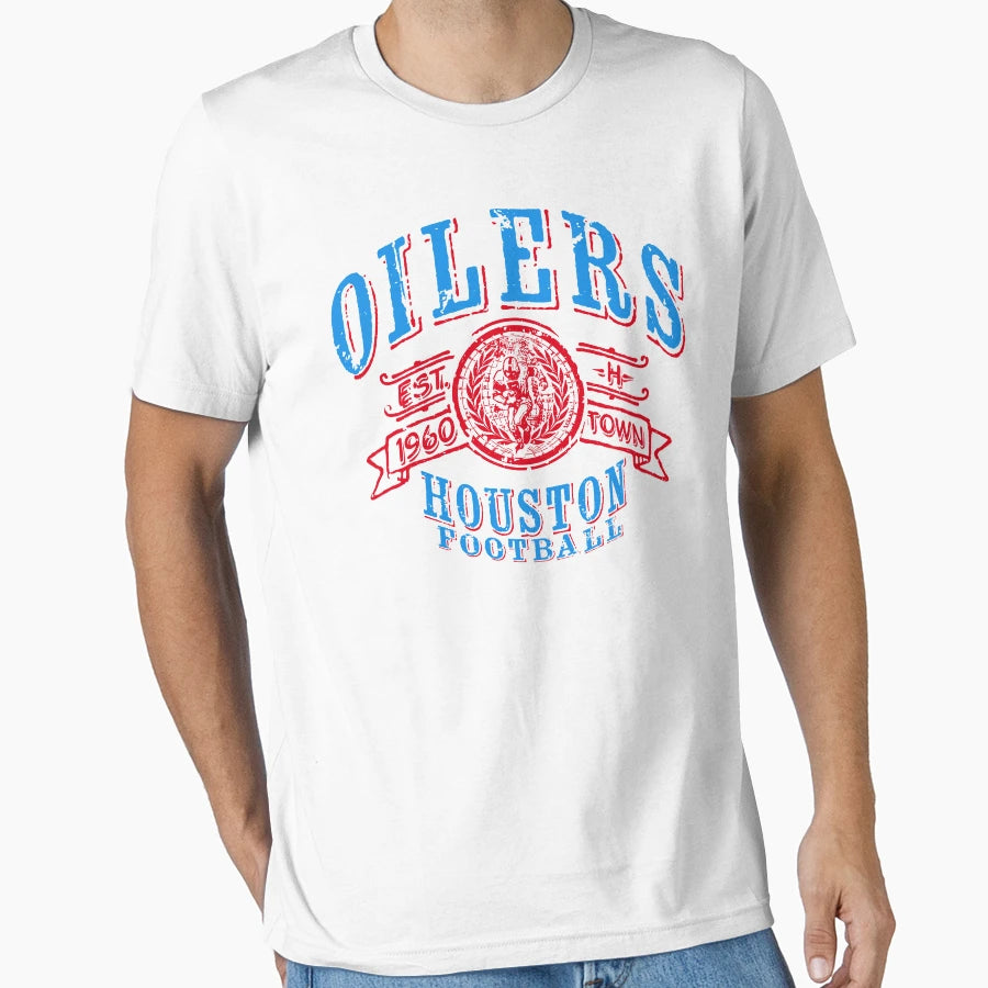 Oilers Football T-Shirt - Novelty Apparel Men Women - T-Shirt, Sweatshirt, Hoodie