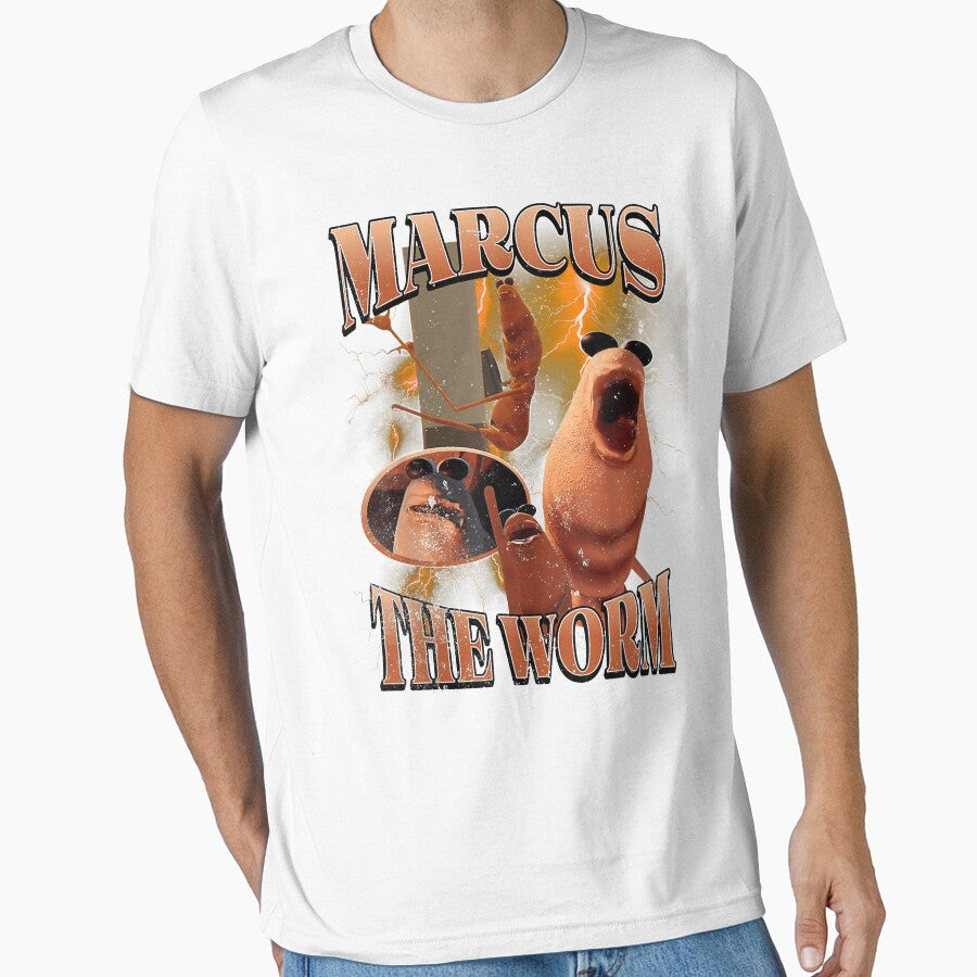 Marcus The Worm by Miettamico28 - Adult & Kids T-Shirts, Sweatshirts & Hoodies apparel design preview 1
