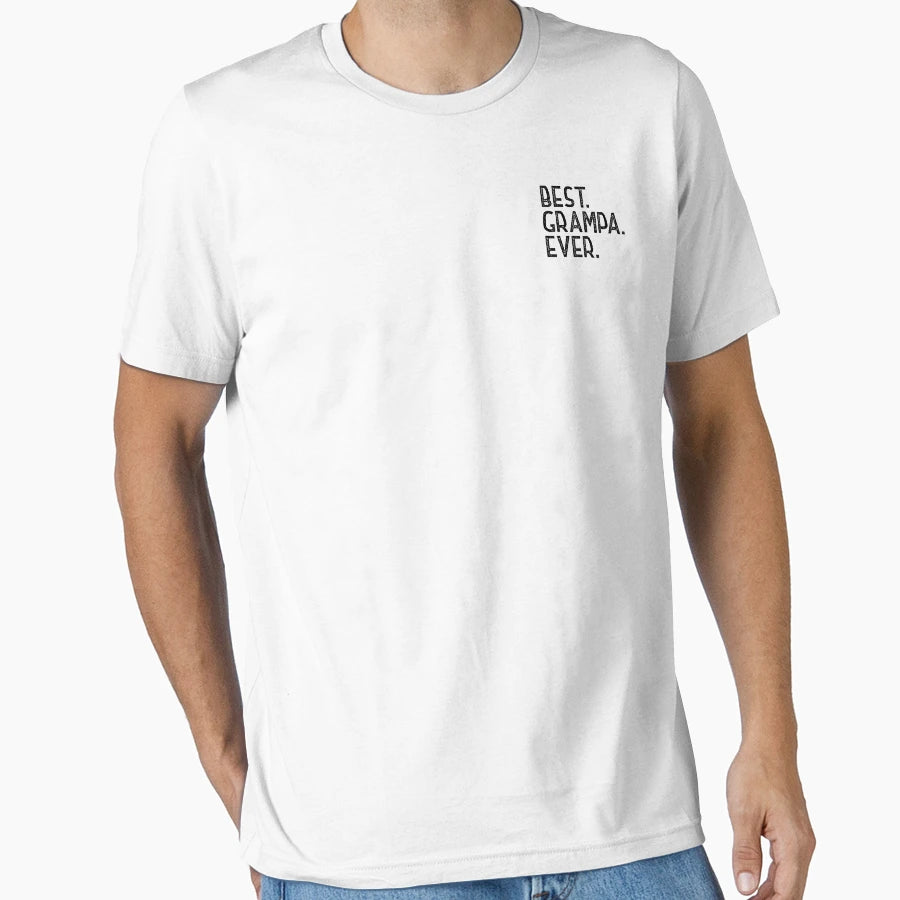 Mens Fathers Day Grampa From T-Shirt - Casual Everyday Wear for Adults - T-Shirt, Sweatshirt, Hoodie
