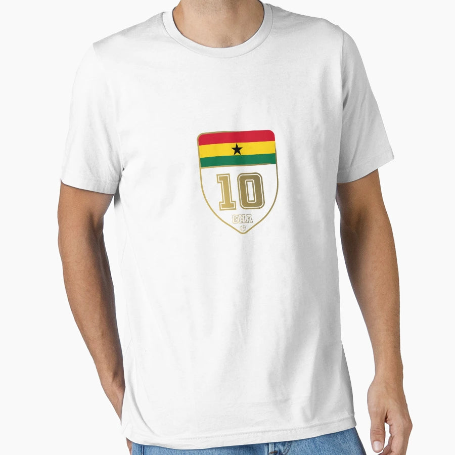 Football World Cup Ghana Badge T-Shirt - Novelty Apparel Men Women - T-Shirt, Sweatshirt, Hoodie