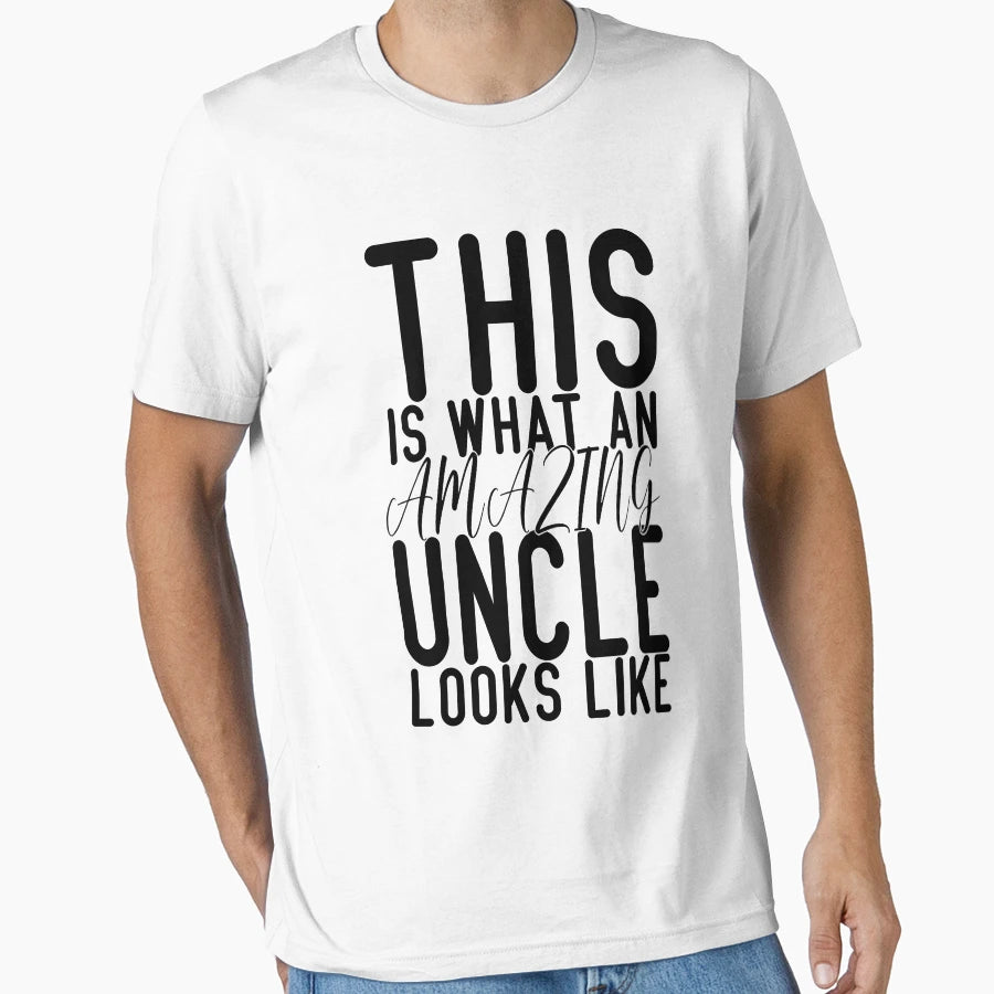 Amazing Uncle T-Shirt - Custom Art Print for Adults - T-Shirt, Sweatshirt, Hoodie