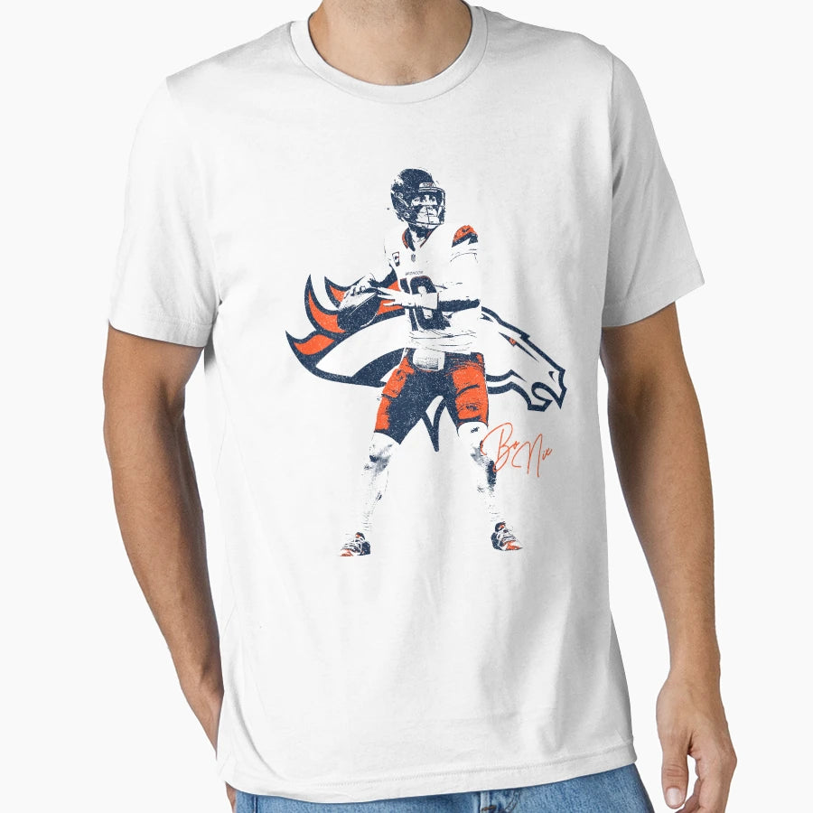 Bo Nix Variant T-Shirt - Custom Art Print Men Women - T-Shirt, Sweatshirt, Hoodie