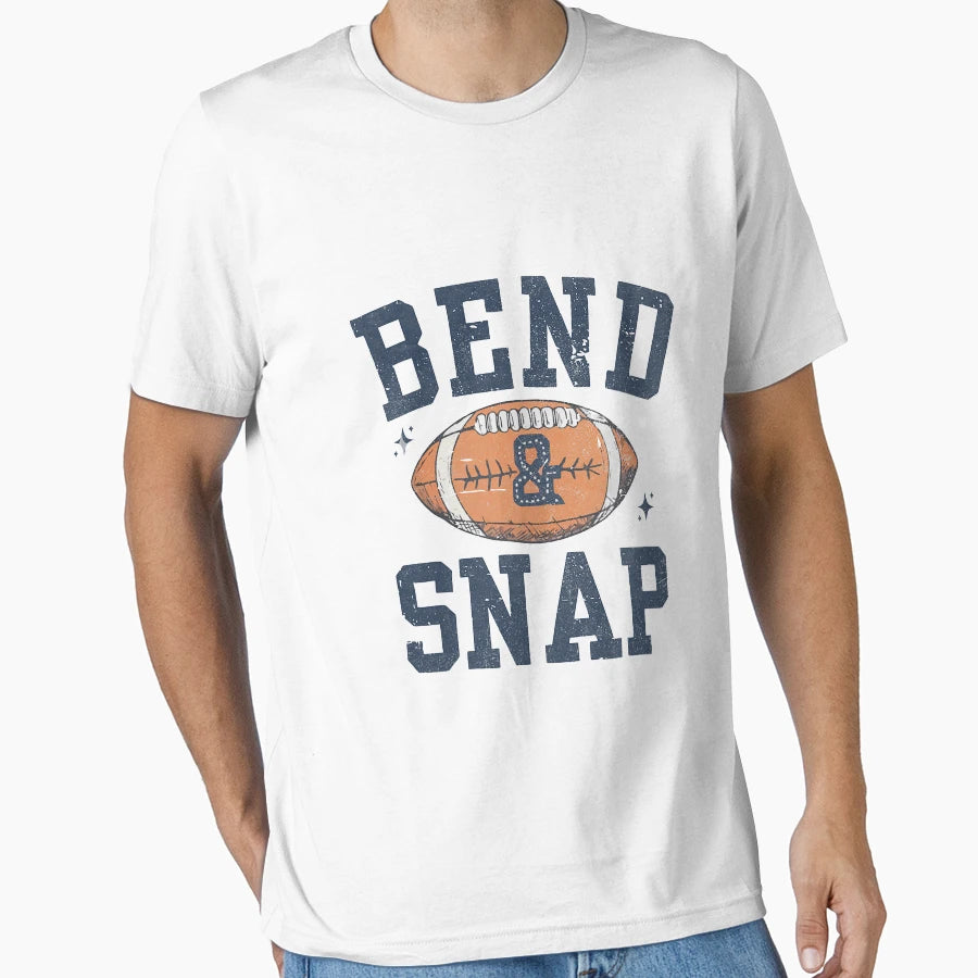 Funny Game Day Touchdown Season Bend And T-Shirt - Graphic Print Men Women - T-Shirt, Sweatshirt, Hoodie