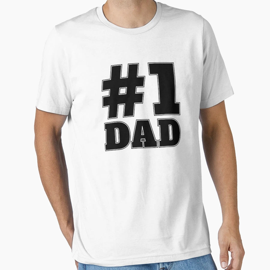 1 Dad Fathers Day T-Shirt - Unique Graphic Unisex - T-Shirt, Sweatshirt, Hoodie