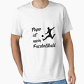 Gift Dad Fathers Soccer T-Shirt - Custom Art Print Men Women - T-Shirt, Sweatshirt, Hoodie