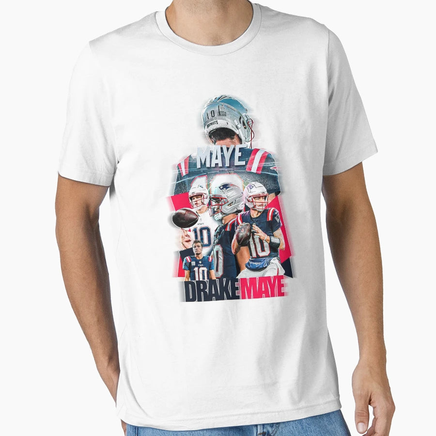 Drake Maye New England Patriots T-Shirt - Trendy Graphic for Adults - T-Shirt, Sweatshirt, Hoodie