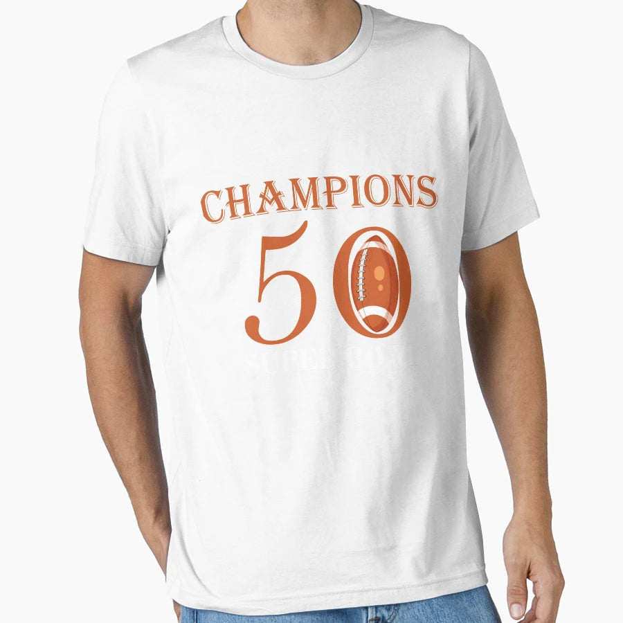 Super Bowl 50 T-Shirt - Aesthetic Graphic Unisex - T-Shirt, Sweatshirt, Hoodie
