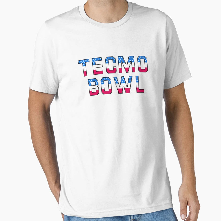 Best Seller Tecmo Bowl Logo T-Shirt - Aesthetic Graphic Unisex - T-Shirt, Sweatshirt, Hoodie