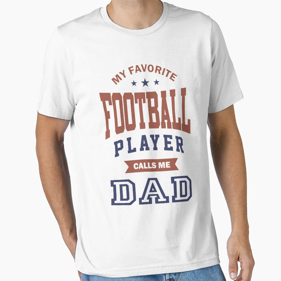 My Favorite Football Player T-Shirt - Fun Novelty Design for Adults - T-Shirt, Sweatshirt, Hoodie