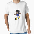 Who Loves World Futbol Is Life T-Shirt - Minimalist Print Men Women - T-Shirt, Sweatshirt, Hoodie