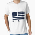 Usa Flag T-Shirt - Graphic Print Men Women - T-Shirt, Sweatshirt, Hoodie
