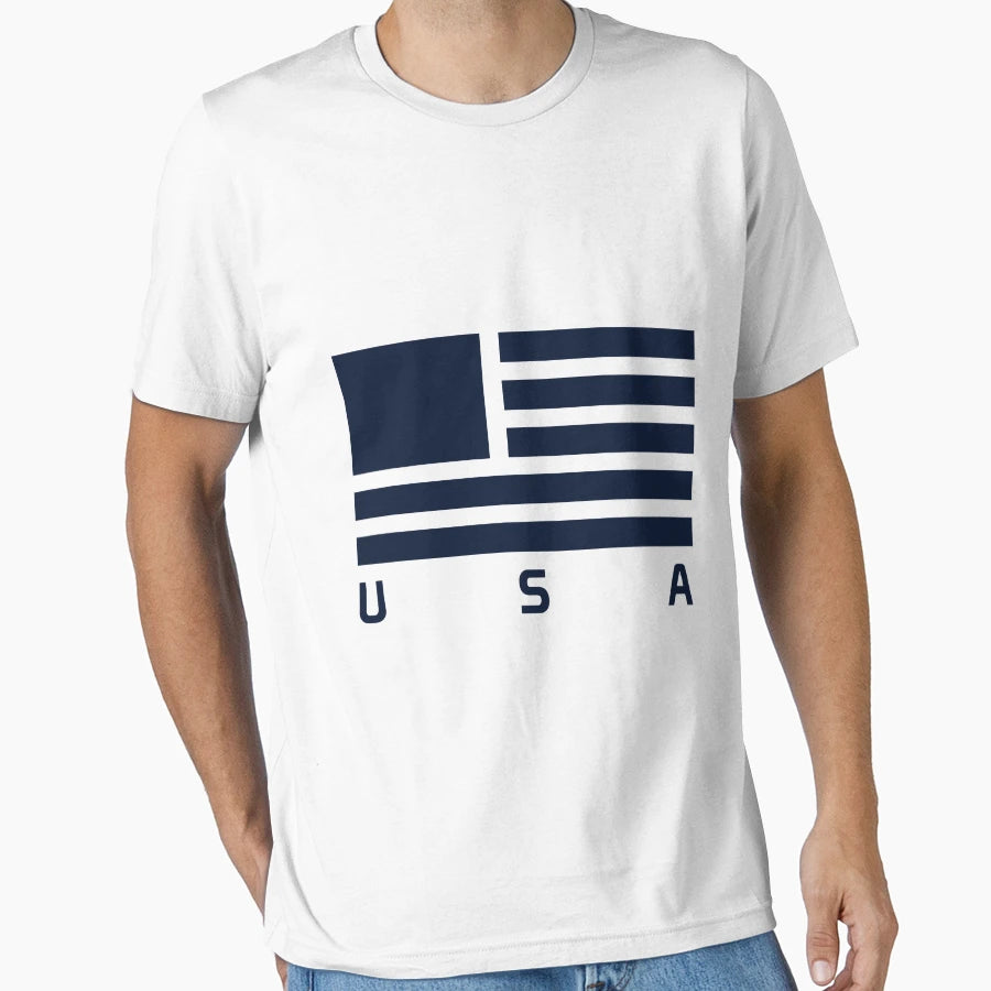 Usa Flag T-Shirt - Graphic Print Men Women - T-Shirt, Sweatshirt, Hoodie