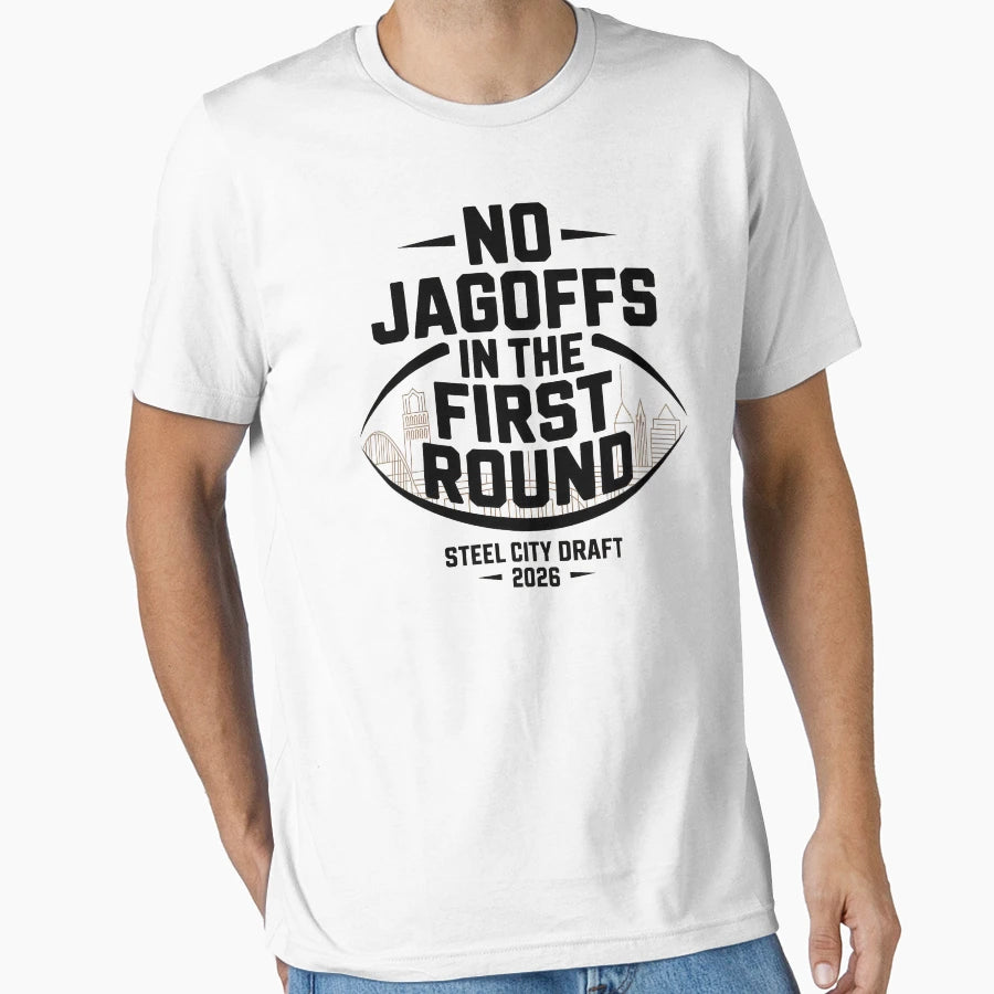 No Jagoffs First Round Football Draft T-Shirt - Unique Graphic Men Women - T-Shirt, Sweatshirt, Hoodie