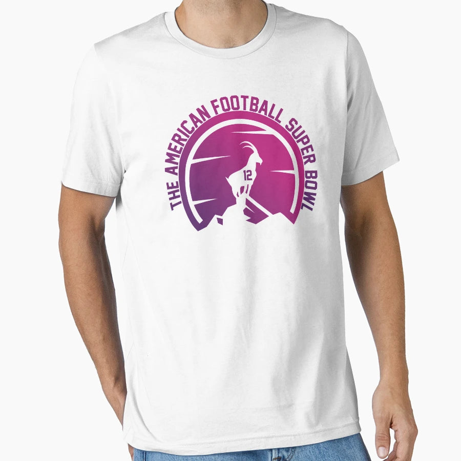 American Football Super Bowl T-Shirt - Aesthetic Graphic Men Women - T-Shirt, Sweatshirt, Hoodie