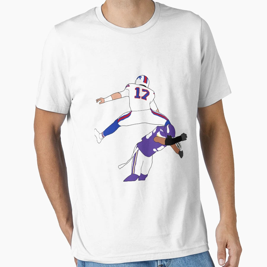 Buffalo Bills JA Hurdle T-Shirt - Unique Graphic Unisex - T-Shirt, Sweatshirt, Hoodie