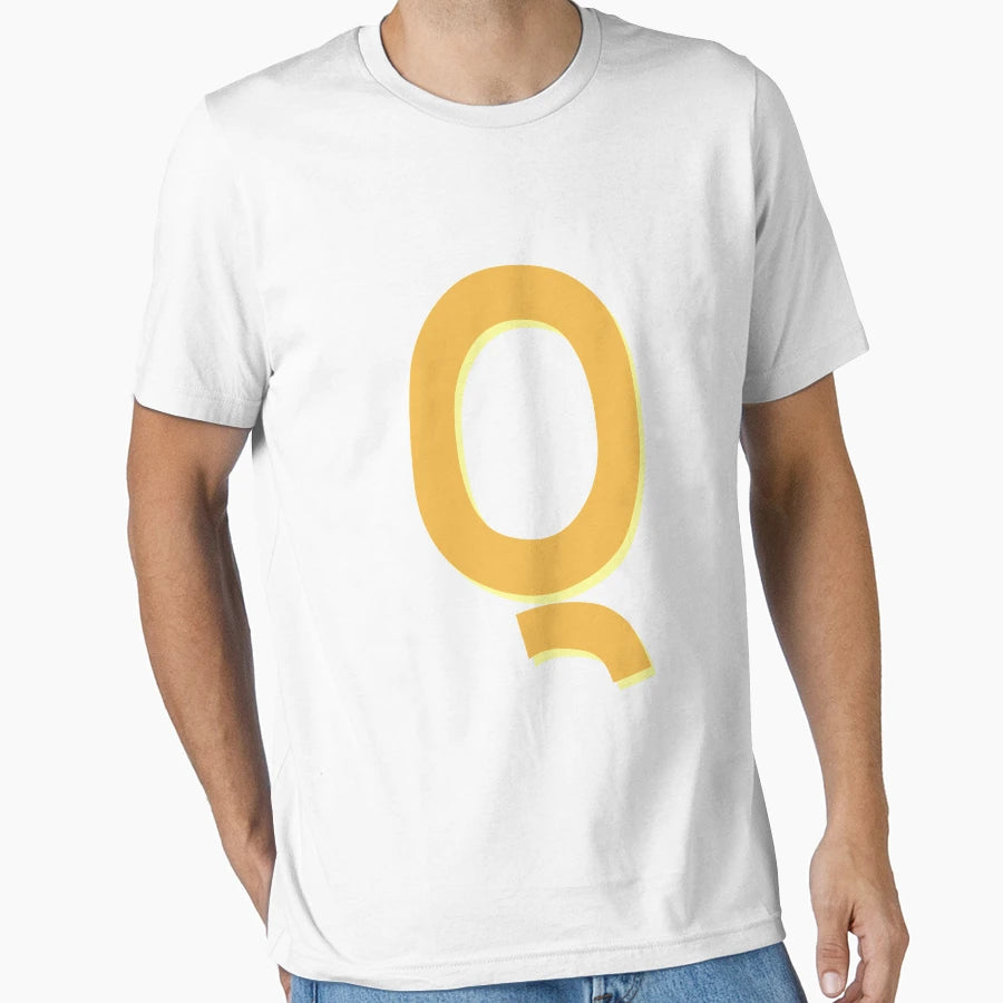 Letter Q Alphabet Q T-Shirt - Aesthetic Graphic Men Women - T-Shirt, Sweatshirt, Hoodie