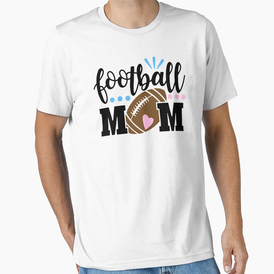 Football Mom T-Shirt - Novelty Apparel Unisex - T-Shirt, Sweatshirt, Hoodie