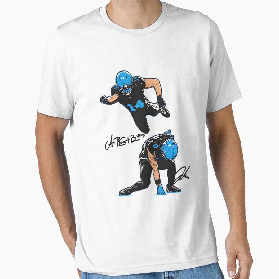 JG And Amon Ra St Brown T-Shirt - Casual Everyday Wear Men Women - T-Shirt, Sweatshirt, Hoodie