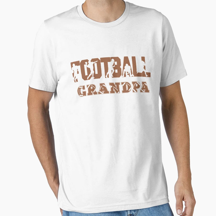 Football Grandpa T-Shirt - Trendy Graphic Men Women - T-Shirt, Sweatshirt, Hoodie