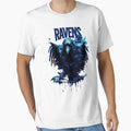 Ravens Logo T-Shirt - Novelty Apparel Unisex - T-Shirt, Sweatshirt, Hoodie