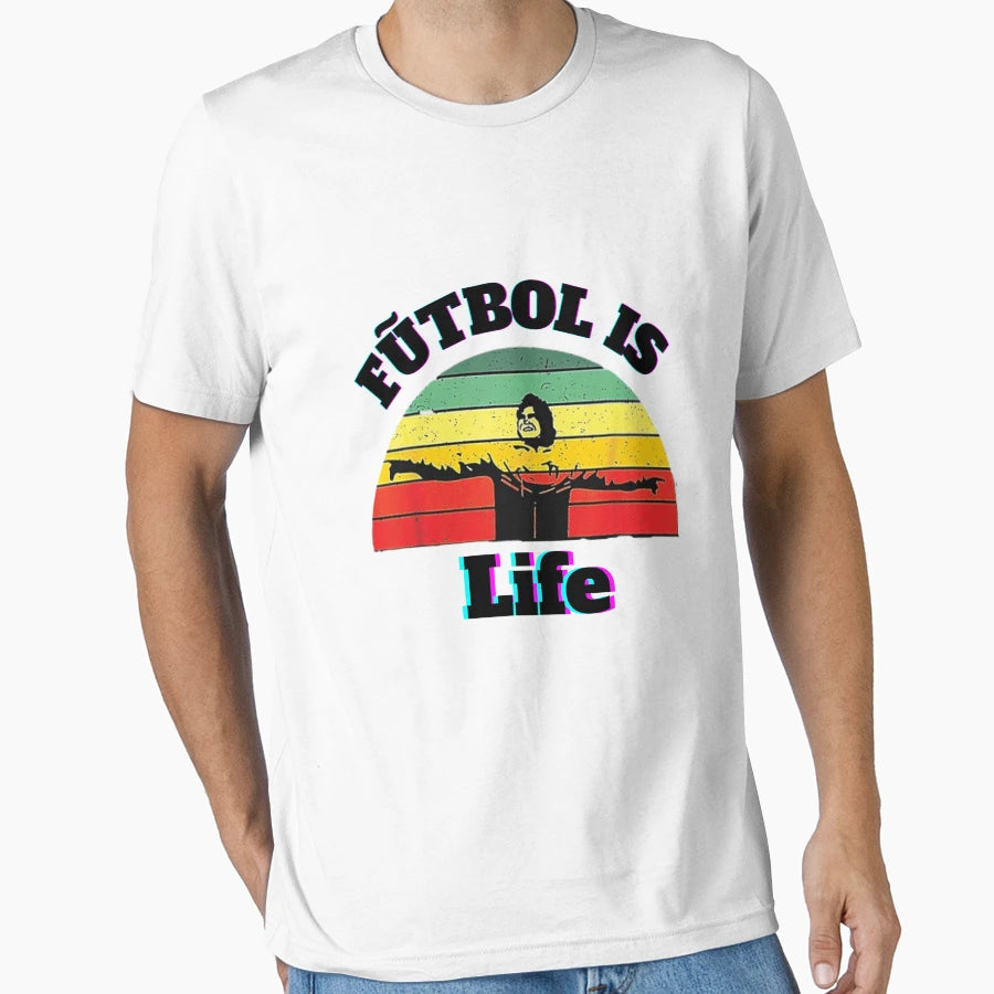 Futbol Is Life T-Shirt - Casual Everyday Wear for Adults - T-Shirt, Sweatshirt, Hoodie