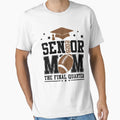 Senior Football Mom Class 2026 T-Shirt - Aesthetic Graphic Unisex - T-Shirt, Sweatshirt, Hoodie
