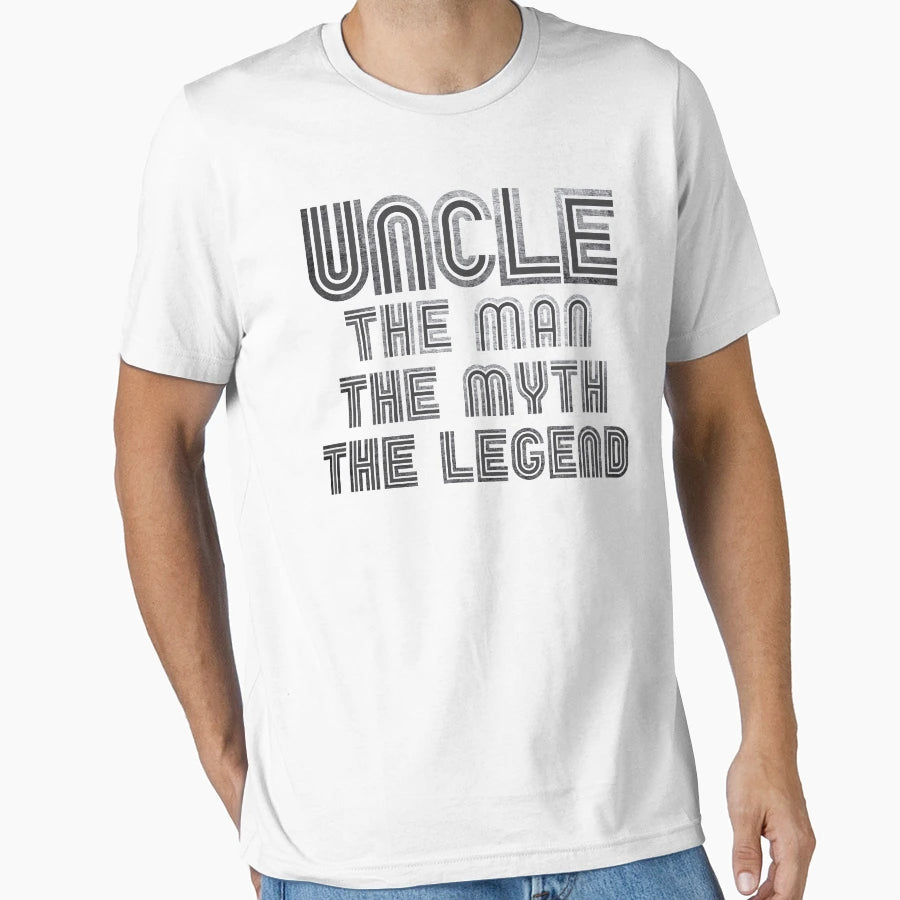 Uncle Myth Legend T-Shirt - Graphic Print Men Women - T-Shirt, Sweatshirt, Hoodie