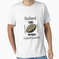 Husband Dad Fantasy Football Commish T-Shirt - Custom Art Print Unisex - T-Shirt, Sweatshirt, Hoodie