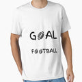 Goal Football T-Shirt - Minimalist Print for Adults - T-Shirt, Sweatshirt, Hoodie