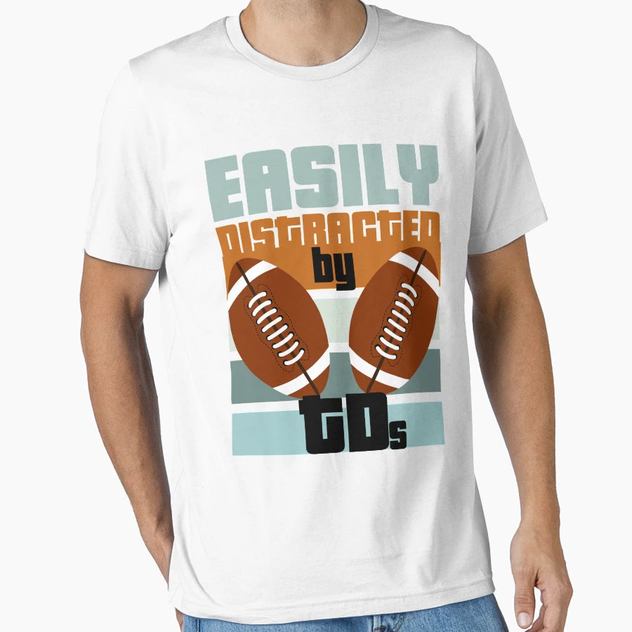 Funny American Football T-Shirt - Graphic Print Unisex - T-Shirt, Sweatshirt, Hoodie