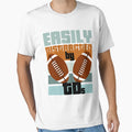 Funny American Football T-Shirt - Graphic Print Unisex - T-Shirt, Sweatshirt, Hoodie