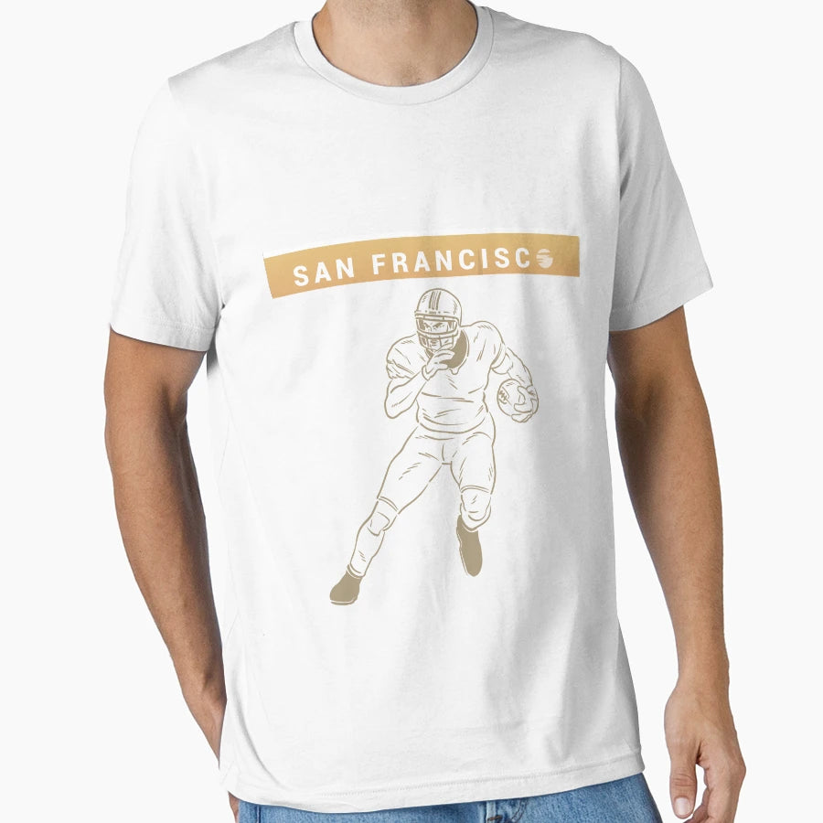 San Francisco 49Ers Womens T-Shirt - Trendy Graphic for Adults - T-Shirt, Sweatshirt, Hoodie