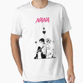 Nana And Hachi Active T-Shirt - Trendy Graphic for Adults - T-Shirt, Sweatshirt, Hoodie