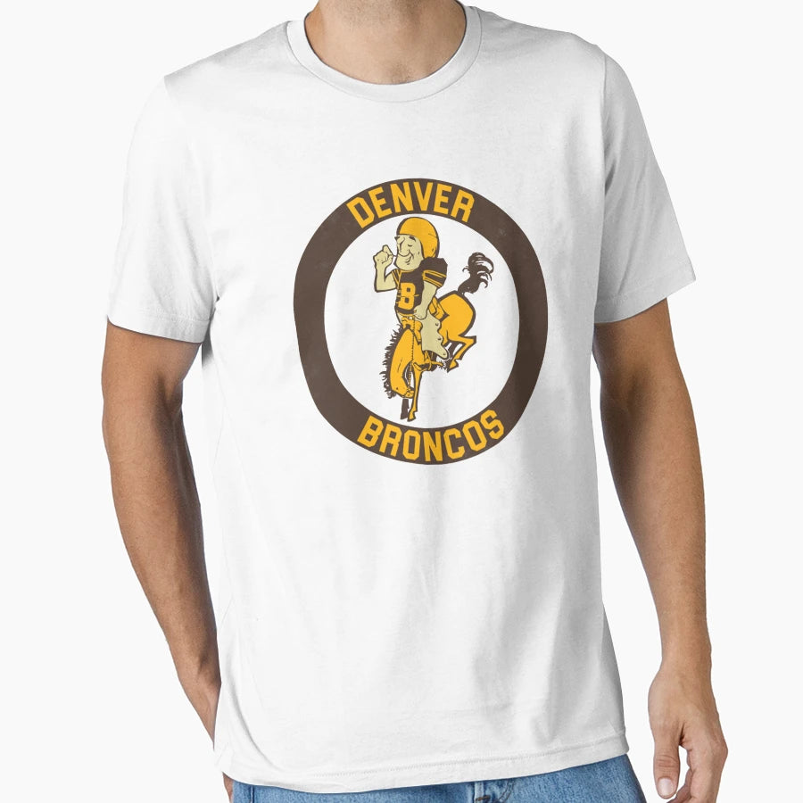 Denver Broncos Fan Art T-Shirt - Casual Everyday Wear Men Women - T-Shirt, Sweatshirt, Hoodie
