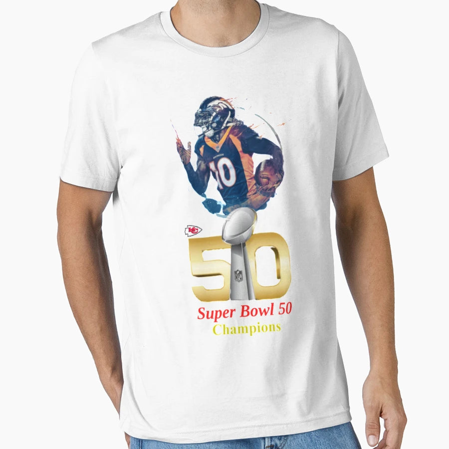 Super Bowl 50 Champions T-Shirt - Minimalist Print Unisex - T-Shirt, Sweatshirt, Hoodie