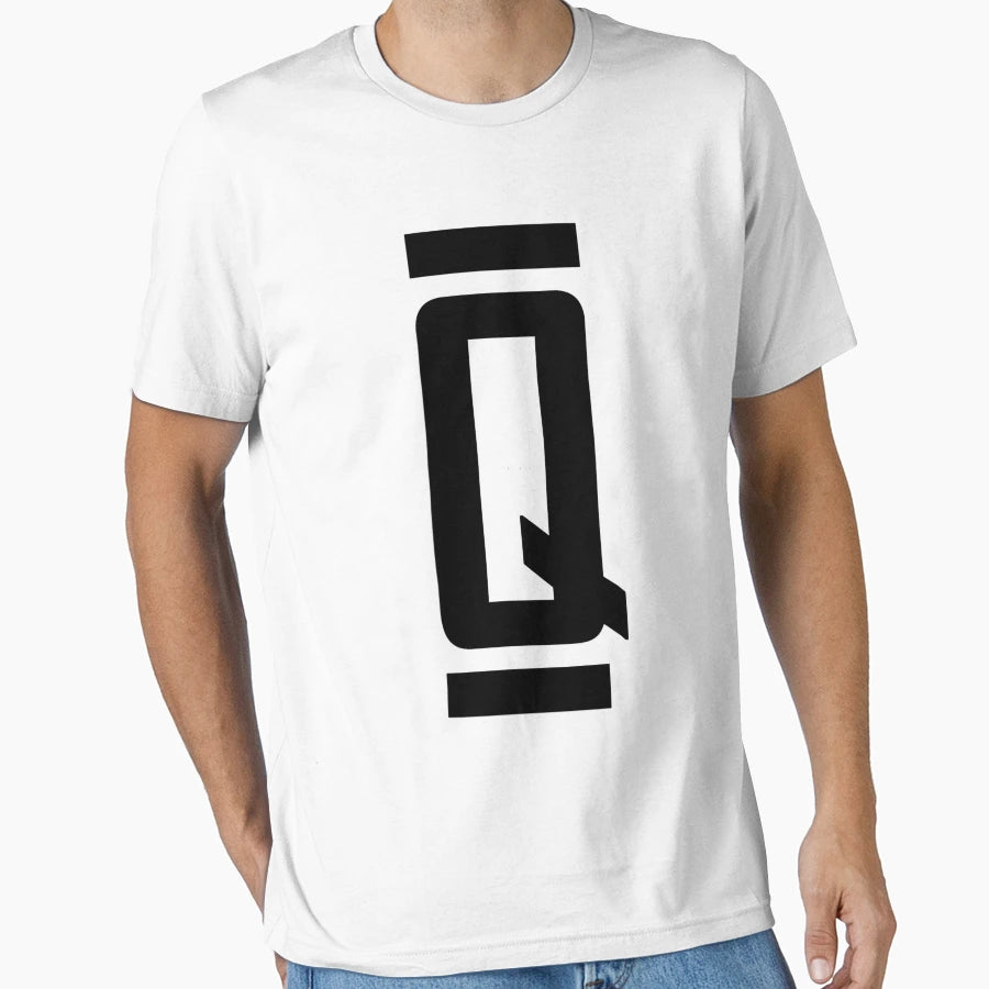 Letter Q T-Shirt - Trendy Graphic Men Women - T-Shirt, Sweatshirt, Hoodie