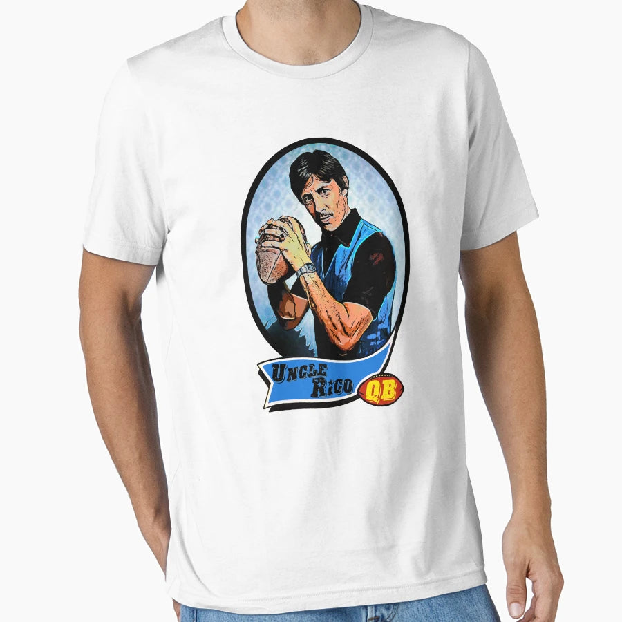 Uncle Rico Football Card T-Shirt - Novelty Apparel Unisex - T-Shirt, Sweatshirt, Hoodie