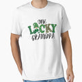 One Lucky Grandpa St Patricks Day T-Shirt - Aesthetic Graphic Unisex - T-Shirt, Sweatshirt, Hoodie