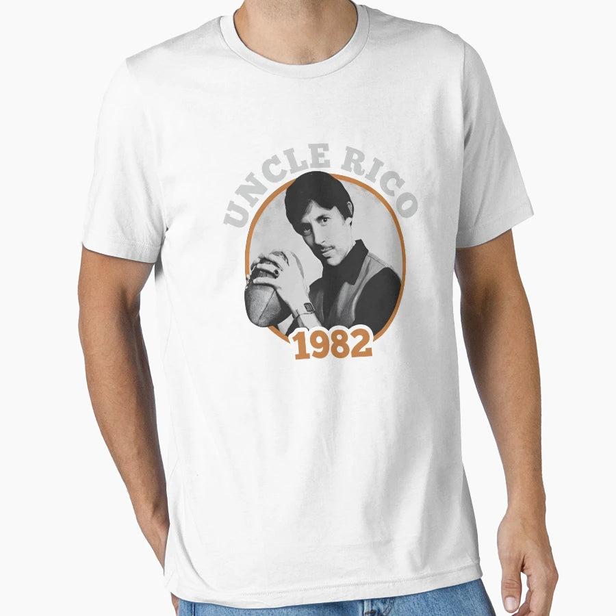 Rico Best Uncle 1982 Football T-Shirt - Novelty Apparel for Adults - T-Shirt, Sweatshirt, Hoodie